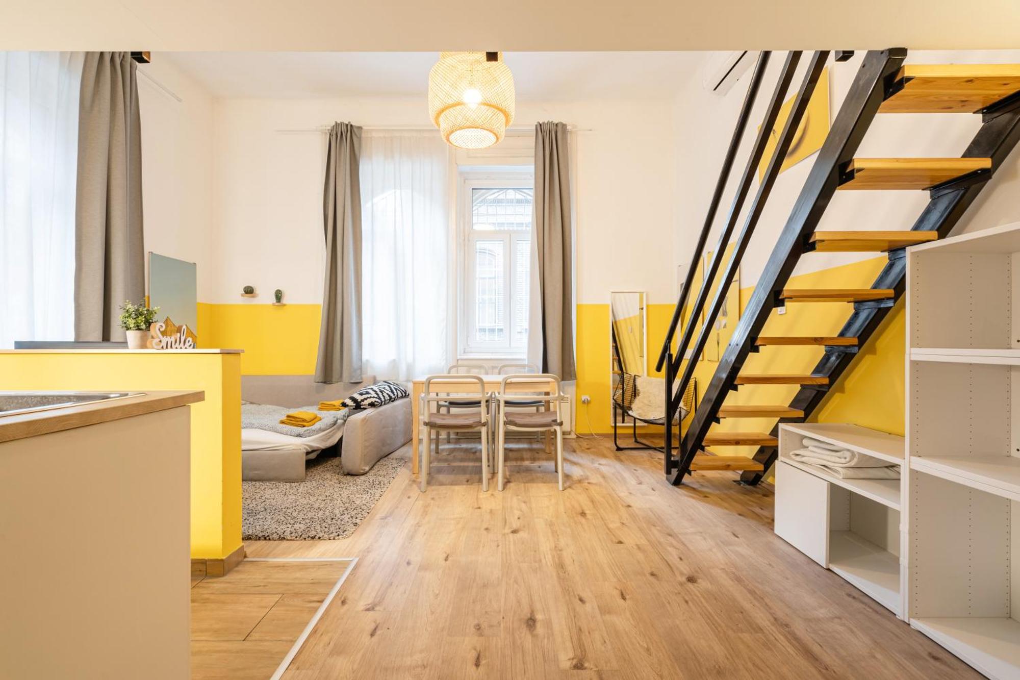 Charming Studio In The Heart Of The Jewish Quarter W41 Yellow ブダペスト エクステリア 写真